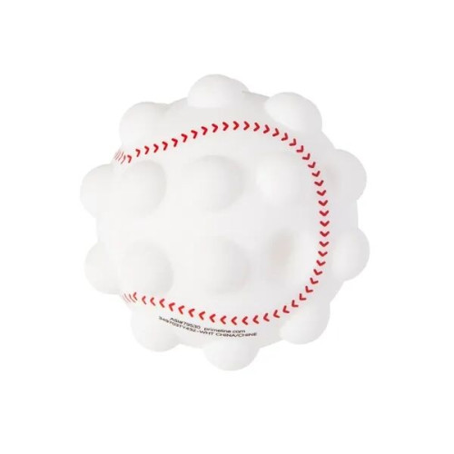Baseball Shape Push Pop Fidget Sensory Toy.