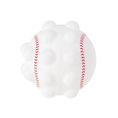 Baseball Shape Push Pop Fidget Sensory Toy.