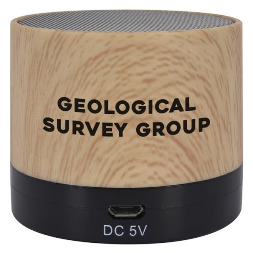 ALLEGRO WOOD GRAIN WIRELESS SPEAKER