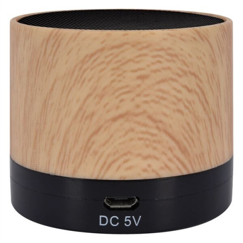 ALLEGRO WOOD GRAIN WIRELESS SPEAKER