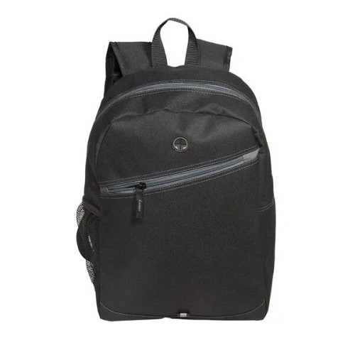 Front Zipper Color Laptop Backpack
