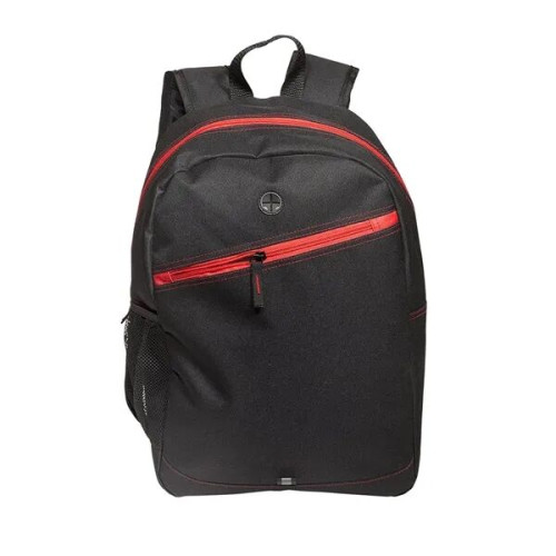Front Zipper Color Laptop Backpack