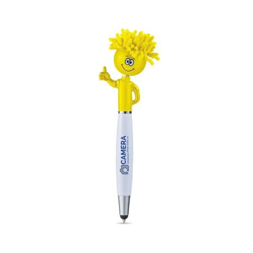 MopToppers Thumbs Up Screen Cleaner With Stylus Pen