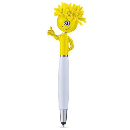 MopToppers Thumbs Up Screen Cleaner With Stylus Pen