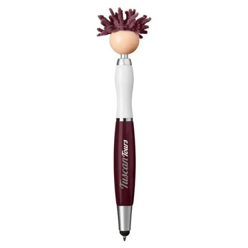 MopToppers Multicultural Screen Cleaner With Stylus Pen