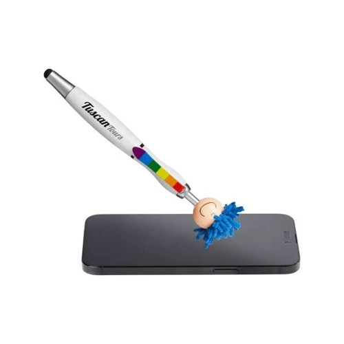 MopToppers Multicultural Screen Cleaner With Stylus Pen