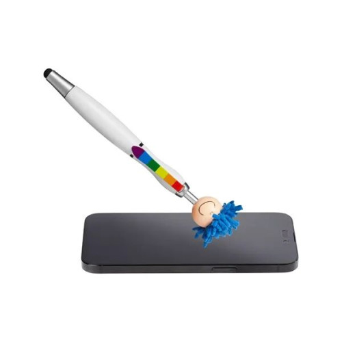 MopToppers Multicultural Screen Cleaner With Stylus Pen