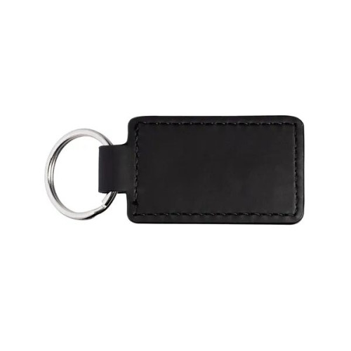 Leeman Tuscany PU Leather Rectangle Keychain