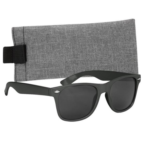 Malibu Sunglasses with Heathered Pouch