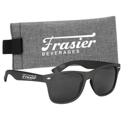 Malibu Sunglasses with Heathered Pouch