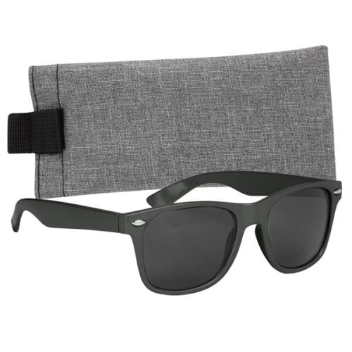 Malibu Sunglasses with Heathered Pouch