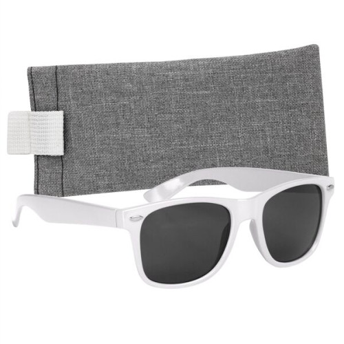 Malibu Sunglasses with Heathered Pouch