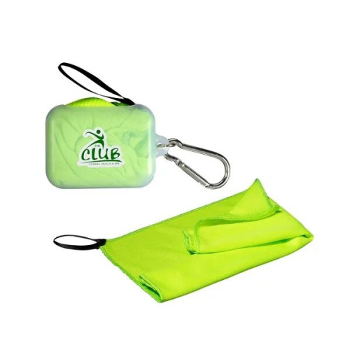 Cooling Towel In Carabiner Case