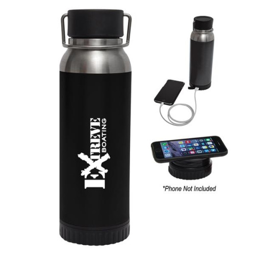 22 Oz. Carter Stainless Steel Bottle With Wireless Charge...