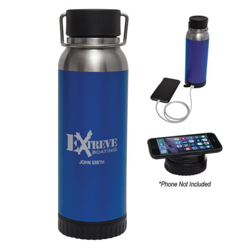 22 Oz. Carter Stainless Steel Bottle With Wireless Charge...