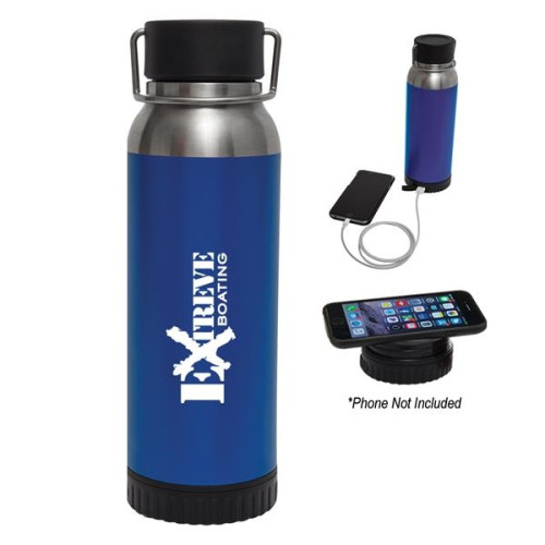 22 Oz. Carter Stainless Steel Bottle With Wireless Charge...