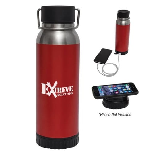 22 Oz. Carter Stainless Steel Bottle With Wireless Charge...