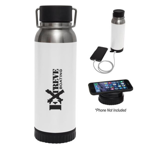 22 Oz. Carter Stainless Steel Bottle With Wireless Charge...