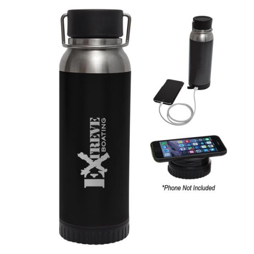 22 Oz. Carter Stainless Steel Bottle With Wireless Charge...