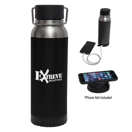 22 Oz. Carter Stainless Steel Bottle With Wireless Charge...