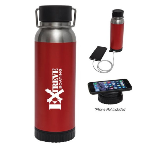 22 Oz. Carter Stainless Steel Bottle With Wireless Charge...