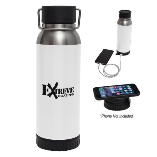 22 Oz. Carter Stainless Steel Bottle With Wireless Charge...