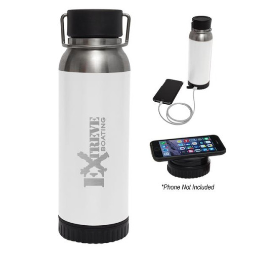 22 Oz. Carter Stainless Steel Bottle With Wireless Charge...