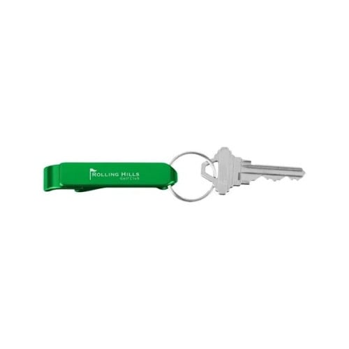 Aluminum Bottle Opener Keychain