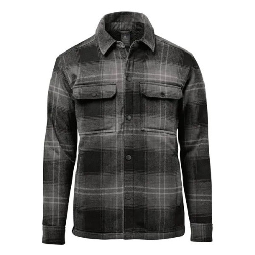 Men's Highland Sherpa Lined Plaid Jacket
