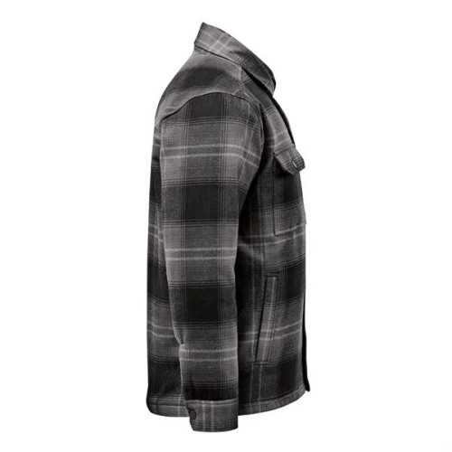 Men's Highland Sherpa Lined Plaid Jacket