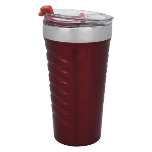 16 OZ. RIPPLE EFFECT STAINLESS STEEL TUMBLER