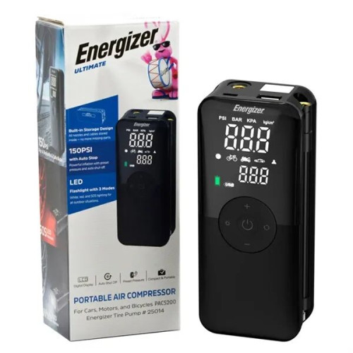 Energizer® Tire Pump And Power Bank