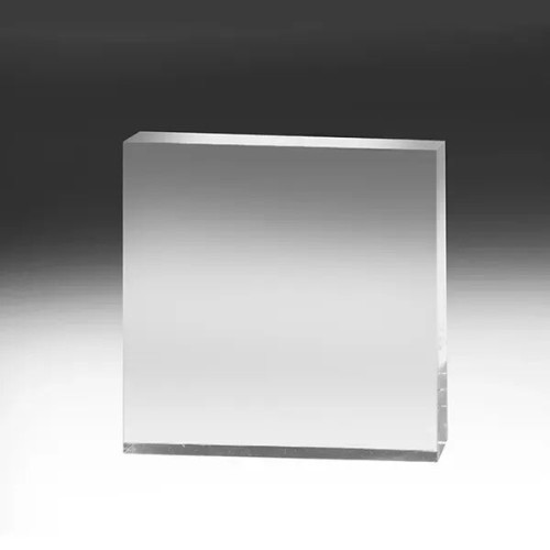 2 1/2" x 2 1/2" x 1/2" Mini Square Acrylic Paperweight