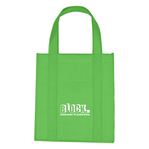Matte Laminated Non-Woven Shopper Tote Bag