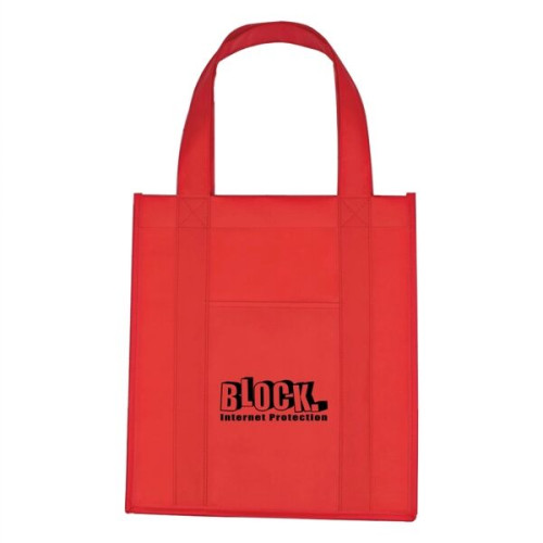 Matte Laminated Non-Woven Shopper Tote Bag