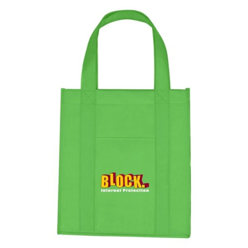 Matte Laminated Non-Woven Shopper Tote Bag
