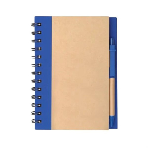 Spiral Bound Notebook & Harvest Pen