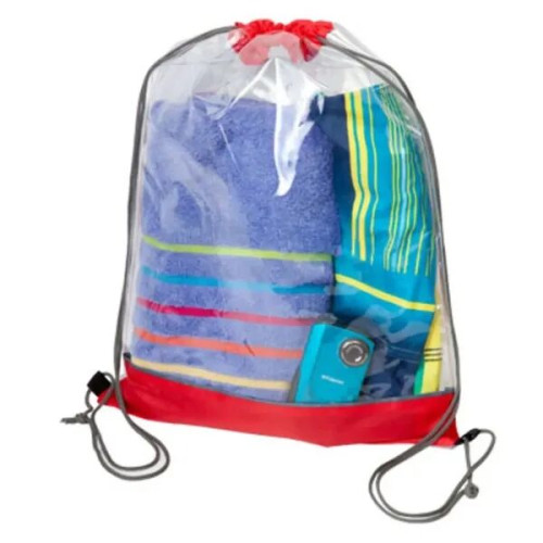 Transparent Drawstring Bag