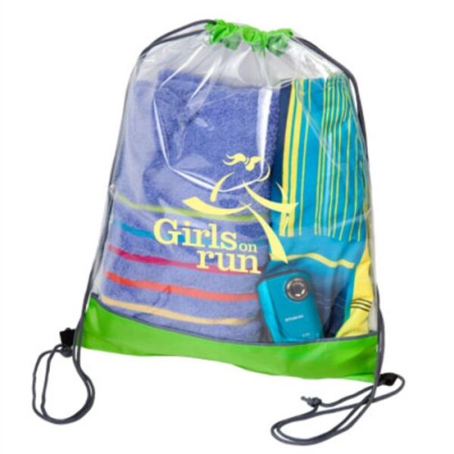 Transparent Drawstring Bag