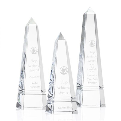 Groove Obelisk Award - Clear