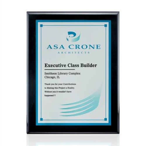 Oakleigh/AstroSub Plaque - Black/Silver