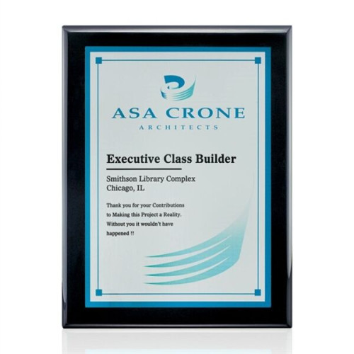 Oakleigh/AstroSub Plaque - Black/Silver