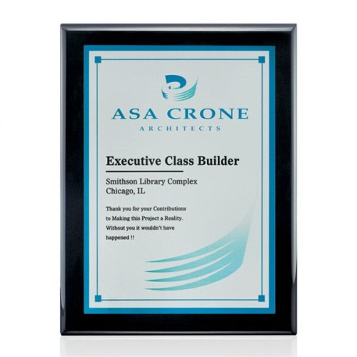 Oakleigh/AstroSub Plaque - Black/Silver