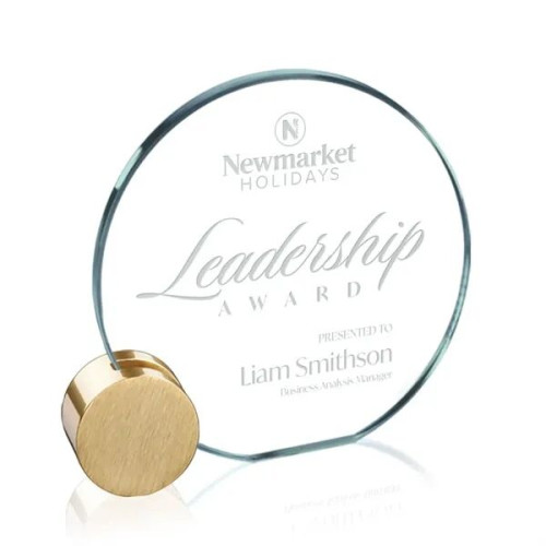 Verdunn Award - Jade/Gold Circle