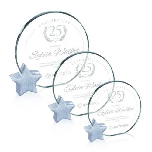 Verdunn Award - Jade/Chrome Star