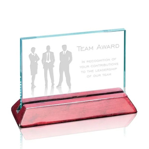 Renfrew Horizontal Award - Jade/Rosewood