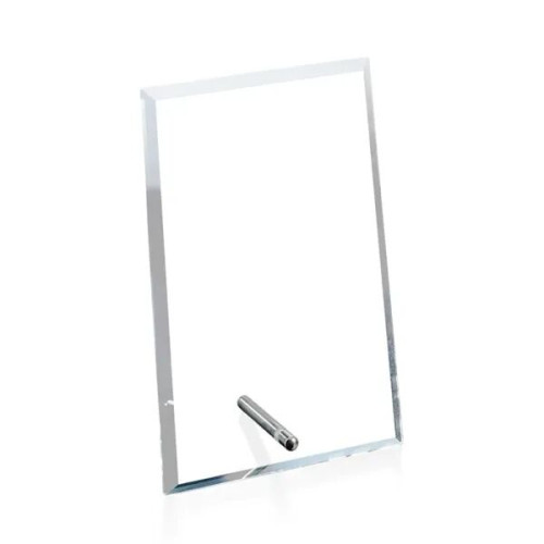 Windsor Rectangle Vertical Award - Chrome