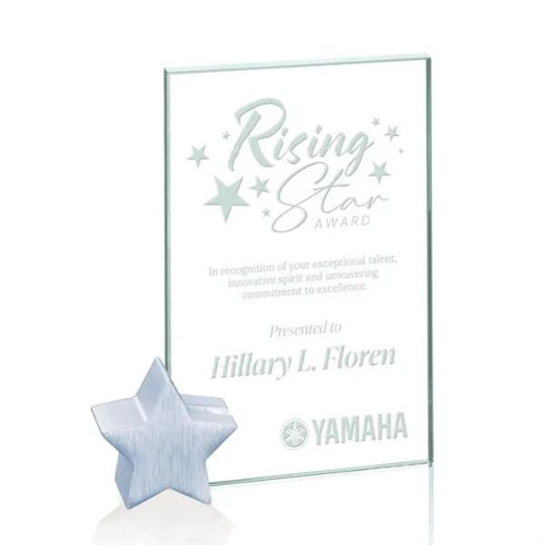 Bermuda Award - Jade/Chrome Star