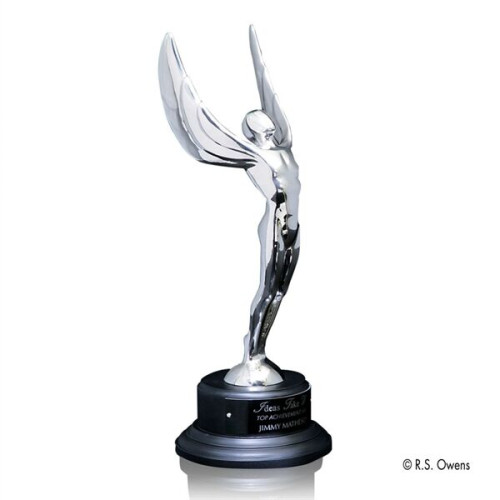 Winged Achievement Award on Ebony