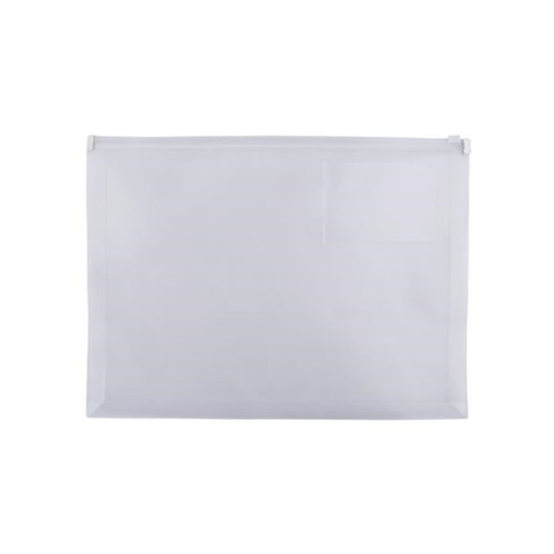 PP Zip-Closure Envelope with Business Card Slot